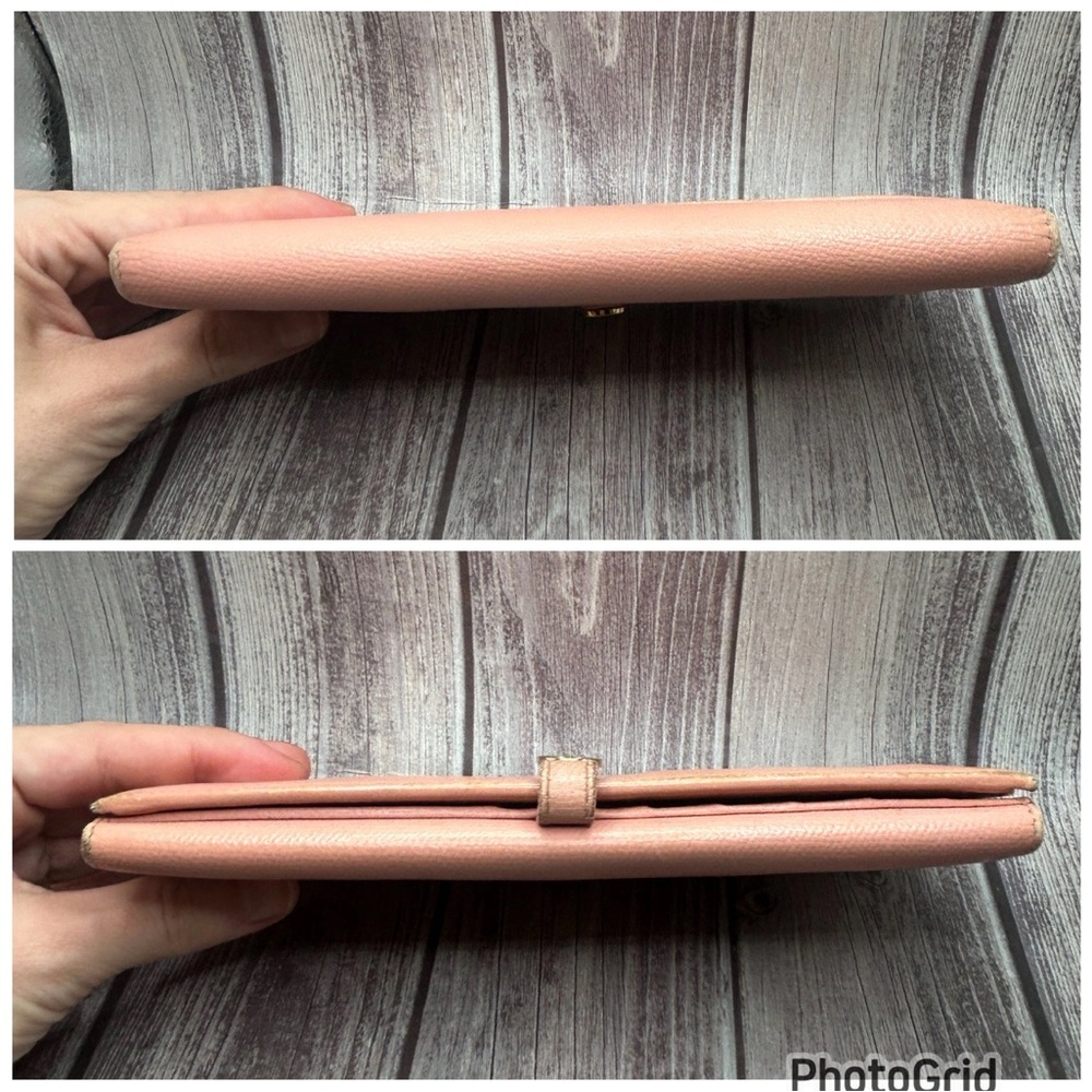 CHANEL Ballet Pink Leather Long Bifold Wallet - Picture 11 of 16